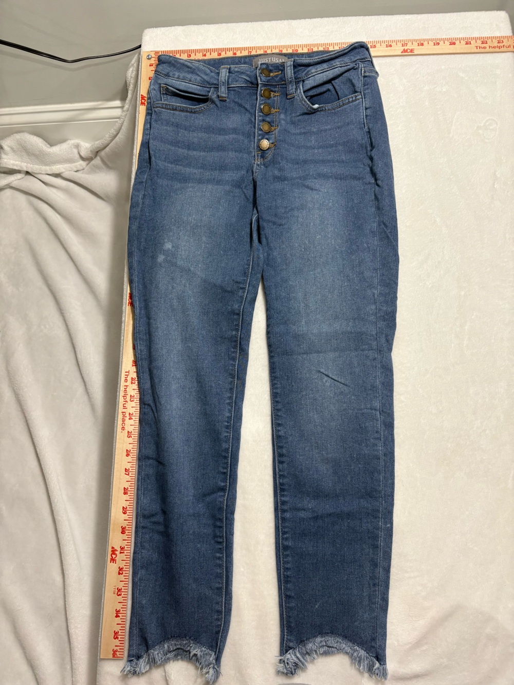 Just USA Women's Dark Blue Skinny Jeans